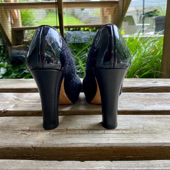 KATE SPADE Black Marlena Platform Pumps Size 6 - Picture 4 of 8